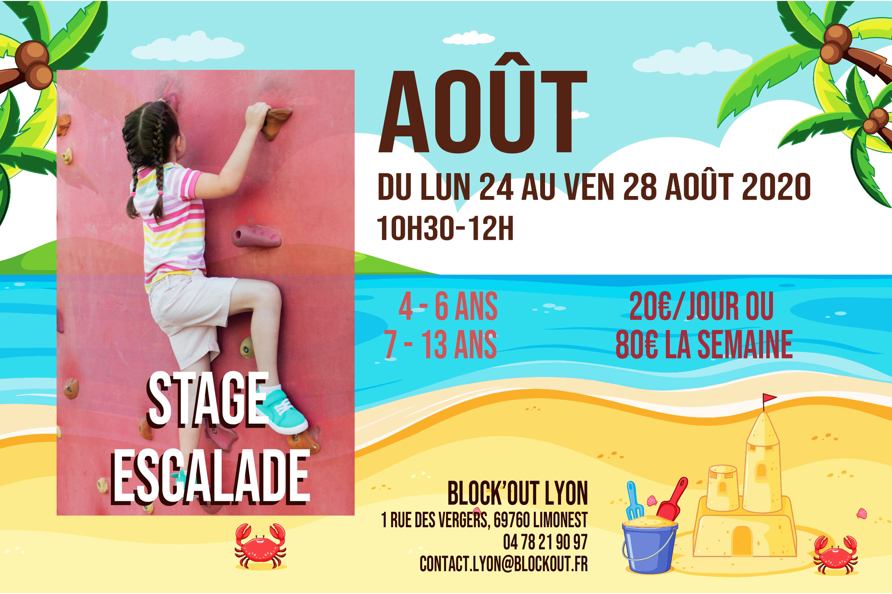 Stage enfants août